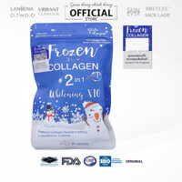 Viên uống Frozen Collagen 2 in 1 Whitening X10 trắng da giảm nám mụn Thái Lan