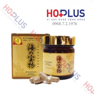 Viên uống Fucoidan Umino Takaramono tăng cường miễn dịch 130 viên