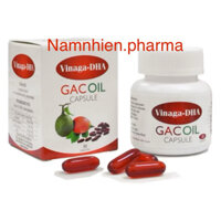 Viên uống Gacoil Vinaga DHA tiêu chuẩn xuất khẩu hàm lượng cao bổ mắt đẹp da chống oxy hóa lão hóa hiệu quả