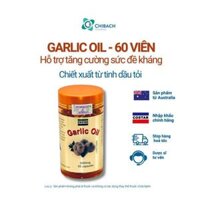 Viên uống Garlic Oil, hỗ trợ tăng cường sức đề kháng của costar nhập khẩu chính hãng, úc, hộp 60 viên