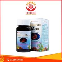 Viên uống Gasso Max Vitamins For Life bổ sung enzyme và các thảo mộc, hỗ trợ tiêu hóa tốt (30 viên)