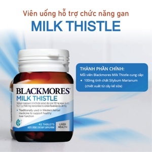 Viên uống giải độc gan Blackmores Milk Thistle 42 viên