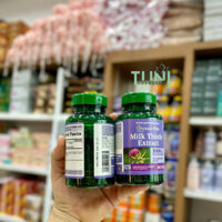 Viên uống giải độc gan, bổ gan, tăng cường chức năng gan Milk Thistle Extract 1000mg Puritans Pride