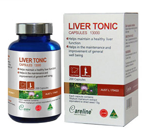 Viên uống giải độc gan Careline Liver Tonic 200 viên