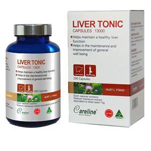 Viên uống giải độc gan Careline Liver Tonic 60 viên