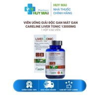 Viên uống giải độc gan mát gan Careline Liver Tonic 13000mg Hộp 60 viên