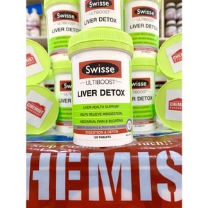 Viên uống giải độc gan Swisse Ultiboost Liver Detox 120 viên