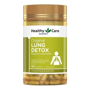 Viên uống giải độc phổi HealthyCare Original Lung Detox