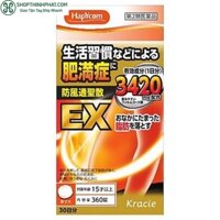 Viên uống giảm béo vùng bụng, đùi HAPYCOM KRACIE EX 3420mg 360 viên