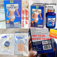 Viên uống giảm cân 3-10kgnew super diet của mỹ cho cơ địa khó giảm