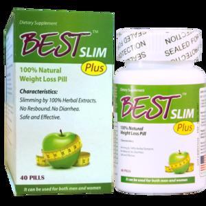 Viên uống giảm cân America Nutrition Best Slim Plus - 40 viên