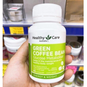 Viên uống giảm cân an toàn Healthy Care Green Coffee Bean 60 viên