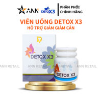 Viên Uống Giảm Cân Detox X3 Chiết Xuất Thảo Mộc Thiên Nhiên [Chính Hãng]