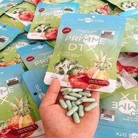 Viên Uống Giảm Cân DeTox Primme Giảm Mỡ Thiên Nhiên Từ Rau Củ 60 Viên