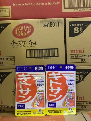 Viên uống giảm cân DHC Chitosan - 20 ngày, 60 viên