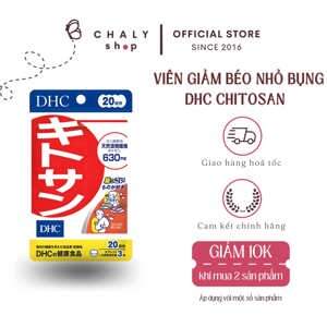 Viên uống giảm cân DHC Chitosan - 20 ngày, 60 viên