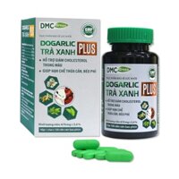Viên uống giảm cân DOGARLIC TRÀ XANH PLUS Domesco Chai 100 viên - DMC - Châu Ngân Pharma