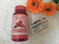 Viên uống GIẢM CÂN & ĐỐT CHÁY MỠ THỪA Puritan Pride PREMIUM Raspberry Ketones