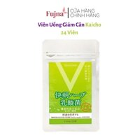 Viên Uống Giảm Cân Enzyme Kaicho Fucoidan Nhật Bản 24 Viên