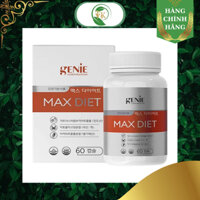 Viên Uống Giảm Cân Genie No Gym Healthy Diet 60 viên - Giảm Cân Max Diet Genie Hiệu Quả Ngay Từ Lần Đầu Sử Dụng