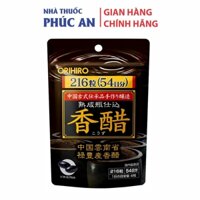 Viên Uống Giảm Cân, Giảm Mỡ Orihiro Giấm Đen Nhật Bản 216 Viên