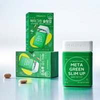Viên uống giảm cân Hàn quốc VITAL BEAUTIE Body Fat Control Meta Green