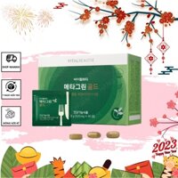 Viên uống giảm cân Hàn quốc Vital beautie trà xanh bill Hàn quốc