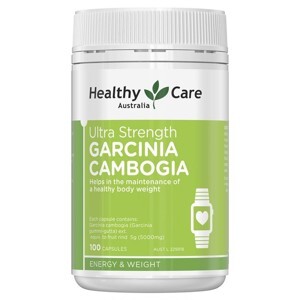 Viên uống giảm cân Healthy Care Garcinia Cambogia 10.000mg 60% HCA 100 viên