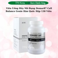 Viên Uống Giảm Cân, Hủy Mỡ Bụng Genie Derma87 Cell Belly Balance Hàn Quốc