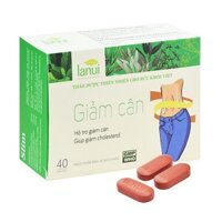 Viên uống giảm cân Lanui Slim 40 viên