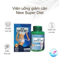 Viên Uống Giảm Cân New Super Diet - Nhanh, An Toàn, Hiệu Quả