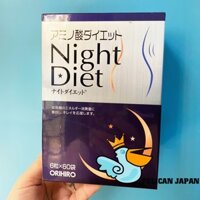 VIÊN UỐNG GIẢM CÂN NIGHT DIET ORIHIRO 60 GÓI