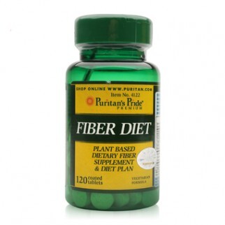 Viên uống giảm cân Puritan's Pride Fiber Diet 120 viên