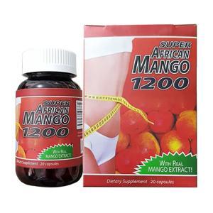 Viên uống giảm cân Super African Mango 1200 Hộp 20 viên