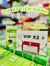 Viên Uống Giảm Cân VIP X2 Tiến Hạnh (Hộp 30v)