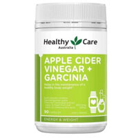 VIên uống giảm cân với giấm táo Healthy Care Apple Cider Vinegar Garcinia