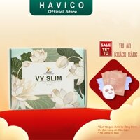 Viên uống giảm cân Vy Slim Chính Hãng - 1 gói (2 viên) Đốt Mỡ Ban Đêm