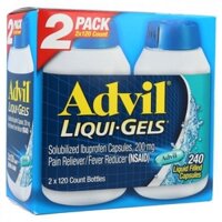 Viên uống giảm đau Advil cặp 240 viên