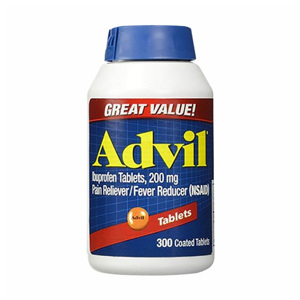 Viên uống giảm đau Advil  Ibuprofen, 200mg -  Nhanh chóng làm dịu các cơn đau 300v