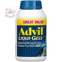 Viên uống giảm đau Advil Liqui Gels 200mg hộp 200 viên của Mỹ