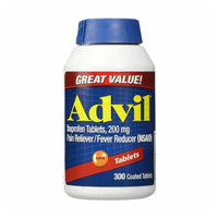 Viên uống giảm đau Advil Ibuprofen 200mg 300 viên Mỹ
