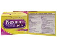 Viên uống giảm đau dạ dày, ợ nóng, ngăn ngừa viêm loét Nexium Tablets 24hr