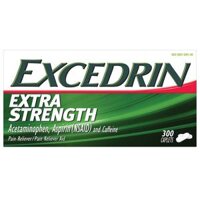 VIÊN UỐNG GIẢM ĐAU ĐẦU EXCEDRIN EXTRA STRENGTH 300 VIÊN