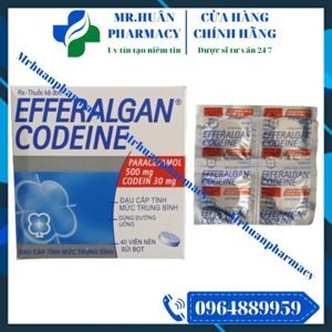 Viên uống giảm đau Efferalgan Codeine