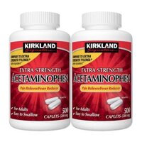 Viên uống giảm đau hạ sốt Kirkland Signature Extra Strength Acetaminophen 500mg