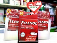 Viên uống giảm đau hạ sốt Tylenol Extra Strength 500mg (4 viên)