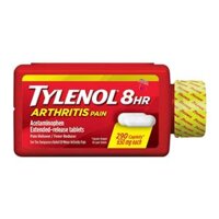 Viên uống giảm đau hạ sốt Tylenol 8HR Arthritis Pain 650mg 290 viên