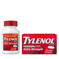 Viên uống giảm đau, hạ sốt Tylenol Extra Strength 500mg 225 viên (Mỹ)