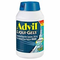 Viên uống giảm đau hạ sốt Advil Pain Reliever/Fever Reducer Liqui-gel Minis 200 viên