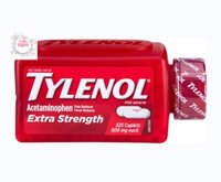 Viên uống giảm đau hạ sốt Tylenol Acetaminophen Extra Strength 500mg 325 viên của Mỹ